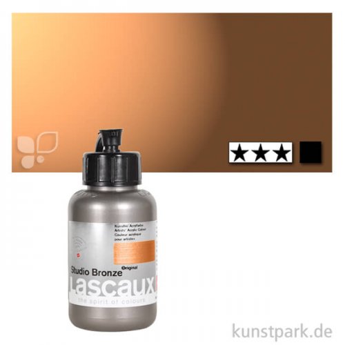 Lascaux STUDIO Bronzefarben 85 ml Flasche | 994 Kupfer