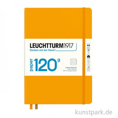 Leuchtturm Notizbuch Hardcover - Rising Sun, 120g Edition, A5, Blanko