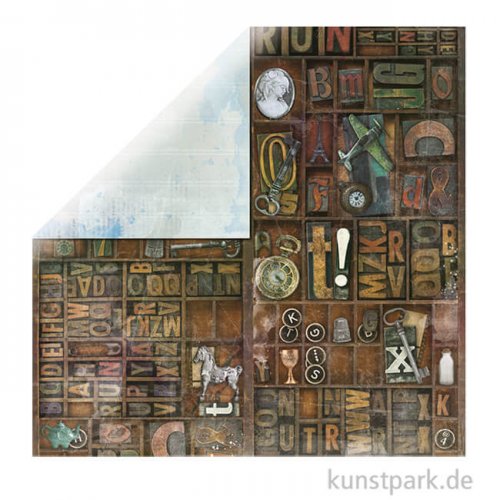 Life In Color - Scrapbookingpapier 190 g | Hidden Treasures
