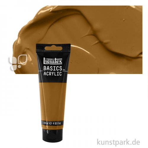 Liquitex BASIC Acrylfarben 118 ml Tube | 530 Bronzegelb