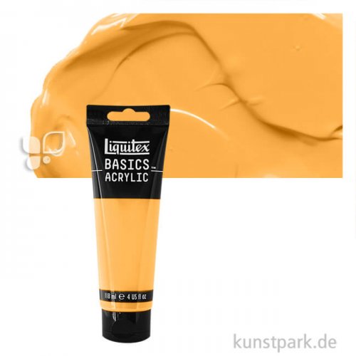 Liquitex BASIC Acrylfarben 118 ml Tube | 601 Neapelgelb Farbton