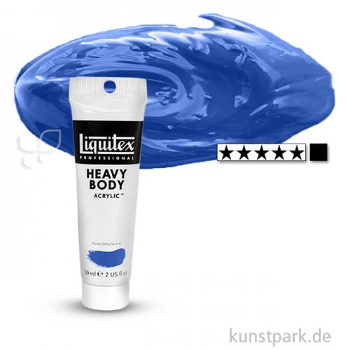 Liquitex HEAVY BODY Acrylfarben 59 ml Tube | 382 Ultramarinblau Rotton