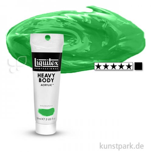 Liquitex HEAVY BODY Acrylfarben 59 ml Tube | 650 Smaragdgrün hell