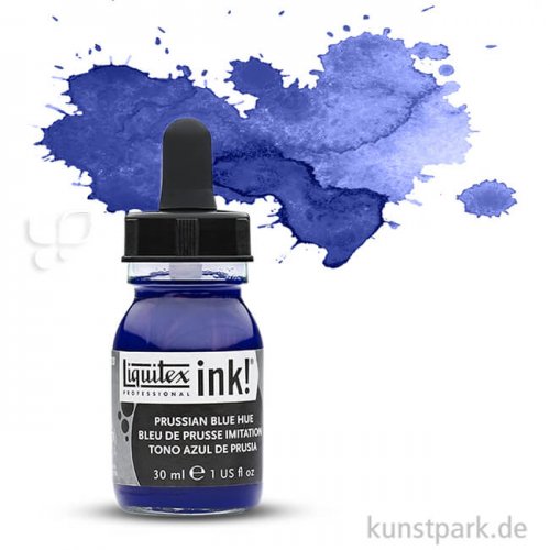 Liquitex Professional ACRYLIC INK 30 ml Einzelfarbe | Preußischblau Farbton