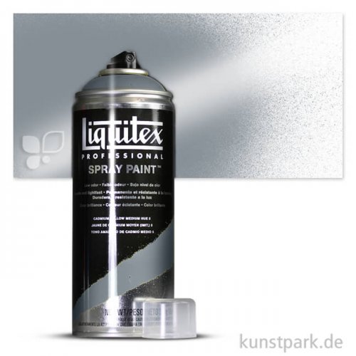 Liquitex Spray Paint - Farbspray 400 ml Einzelfarbe | 0239 Irisierendes Reich Silber