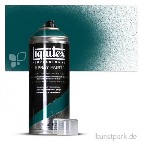 Liquitex Spray Paint - Farbspray 400 ml Einzelfarbe | 0317 Phthalogrün Blauton