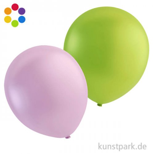 Luftballons - rund in vielen Farben sortiert