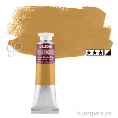 Lukas 1862 Ölfarbe 37 ml Einzelfarbe | 031 Lichter Ocker