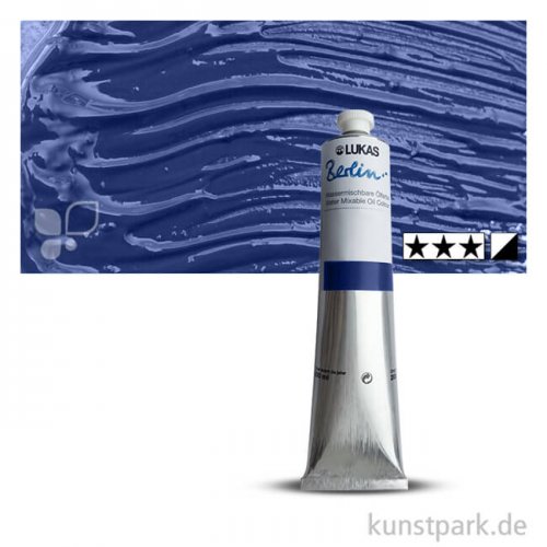 Lukas BERLIN Wasser-Ölfarbe 200 ml | 0623 Kobaltblau (imit.)