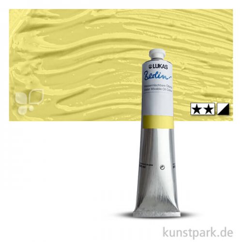 Lukas BERLIN Wasser-Ölfarbe 200 ml | 0628 Kadmiumgelb (imit.)