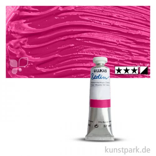 Lukas BERLIN Wasser-Ölfarbe 37 ml | 0650 Magenta (Primär-Rot)