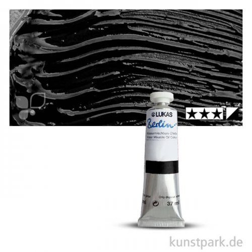 Lukas BERLIN Wasser-Ölfarbe 37 ml | 0682 Elfenbeinschwarz