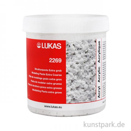 Lukas STUDIO Modellierpaste Extra Grob, 250 ml
