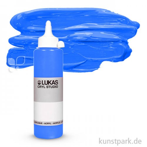 Lukas Tagesleuchtfarbe 250 ml | Blau