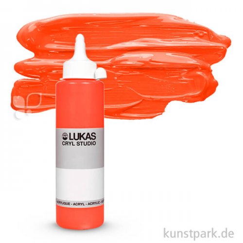 Lukas Tagesleuchtfarbe 250 ml | Signalrot