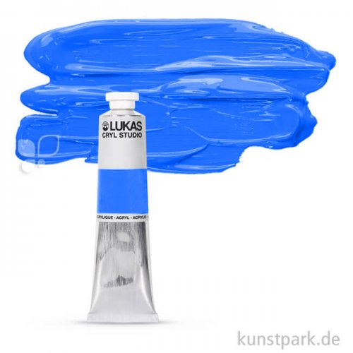 Lukas Tagesleuchtfarbe 75 ml | Blau