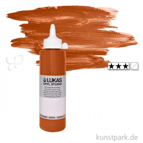 LukasCryl STUDIO Acrylfarbe 250 ml Flasche | 4614 Kupfer