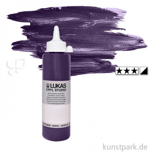 LukasCryl STUDIO Acrylfarbe 250 ml Flasche | 4732 Permanentviolett