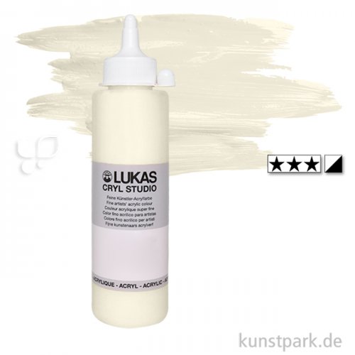 LukasCryl STUDIO Acrylfarbe 500 ml Flasche | 4609 Beige