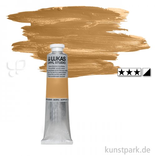 LukasCryl STUDIO Acrylfarbe 75 ml Tube | 4632 Karamell