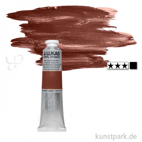 LukasCryl STUDIO Acrylfarbe 75 ml Tube | 4709 Terra di Siena gebr.