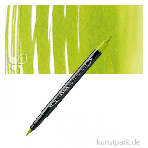 Lyra Aqua-Brush DUO Faserstifte Einzelstift | Maigrün