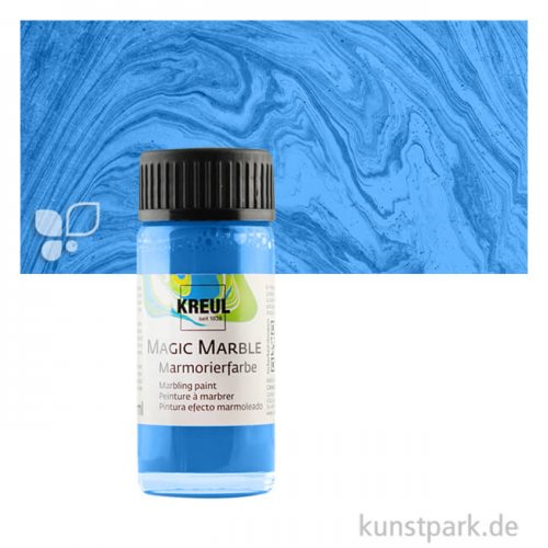 KREUL MAGIC MARBLE Marmorierfarbe 20 ml Einzelfarbe | Blau