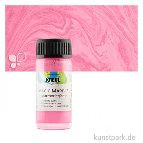 KREUL MAGIC MARBLE Marmorierfarbe 20 ml Einzelfarbe | Rosa