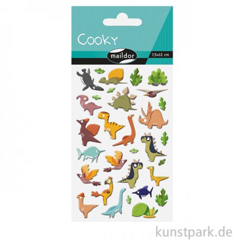 Maildor Cooky Sticker - Dinosaurier