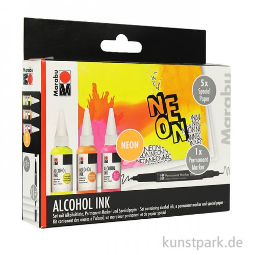 Marabu Alcohol Ink - Neon Set
