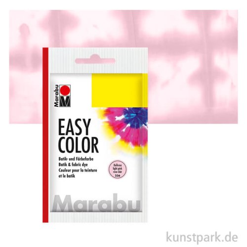 Marabu Easy Color - Batikfarbe, 25g Beutel | Hellrosa 236