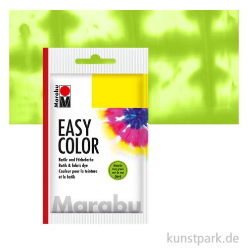 Marabu Easy Color - Batikfarbe, 25g Beutel | Maigrün 064