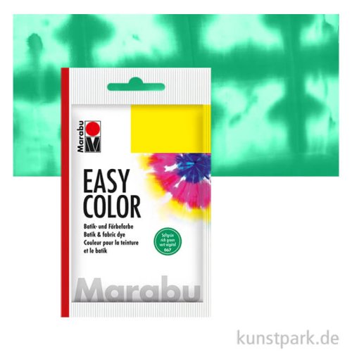 Marabu Easy Color - Batikfarbe, 25g Beutel | Saftgrün 067