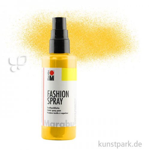 Marabu FASHION Spray 100 ml Einzelfarbe | 225 Mandarine