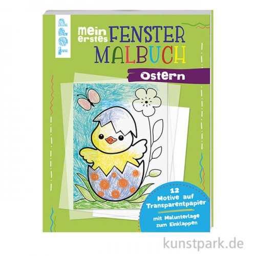 Mein erstes Fenster Malbuch - Ostern, Topp Verlag