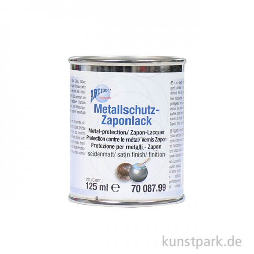 Zaponlack Metallschutz - seidenmatt 125 ml
