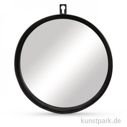 Metall Spiegel - Schwarz
