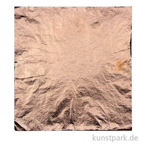Metallfolie 10-Blatt, 140 x 140 mm Farbton: Kupfer