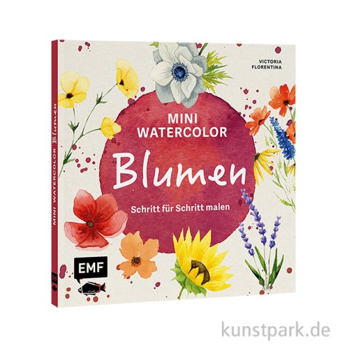Mini Watercolor - Blumen malen, Edition Fischer