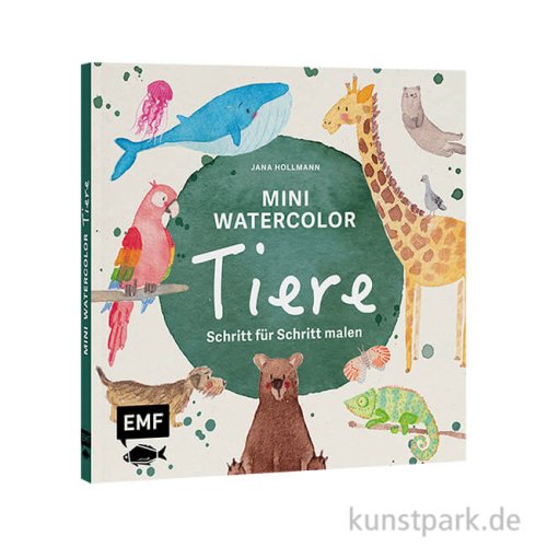 Mini Watercolor - Tiere malen, Edition Fischer