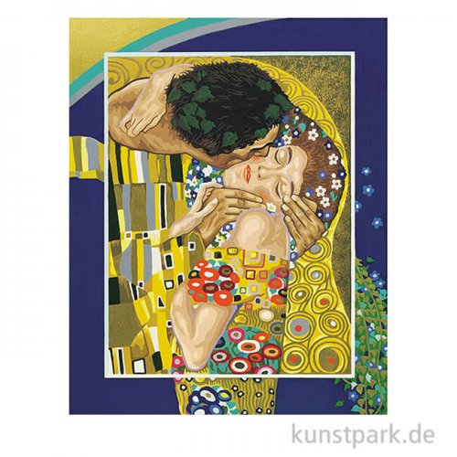 Schipper Malen nach Zahlen, Gustav Klimt - Der Kuss