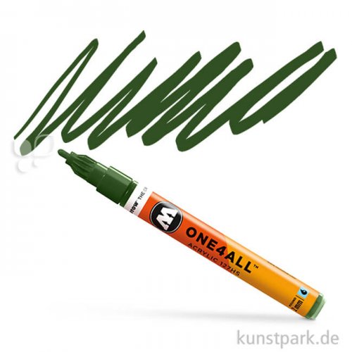 Molotow ONE4ALL Marker - 127HS 2 mm Einzelfarbe | Future green