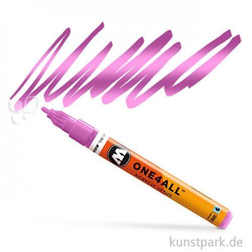 Molotow ONE4ALL Marker - 127HS 2 mm Einzelfarbe | Metallic pink