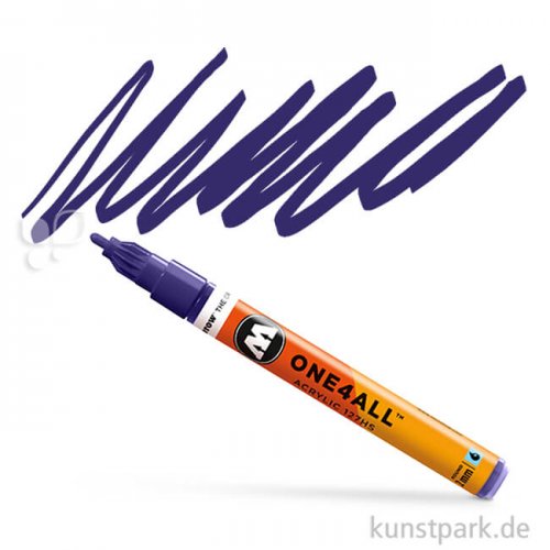 Molotow ONE4ALL Marker - 127HS 2 mm Einzelfarbe | Violett dunkel