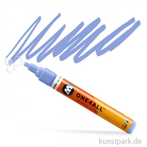 Molotow ONE4ALL Marker - 227HS 4 mm Einzelfarbe | Blauviolett Pastell