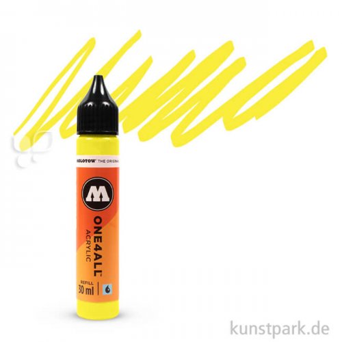 Molotow ONE4ALL Nachfüllfarbe 30 ml | Zinkgelb