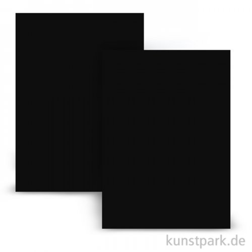 Moosgummi 20x30 cm, 2mm Tafel | Schwarz
