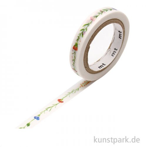 MT Masking Tape Blumen Linie, 7 mm, 7 m Rolle