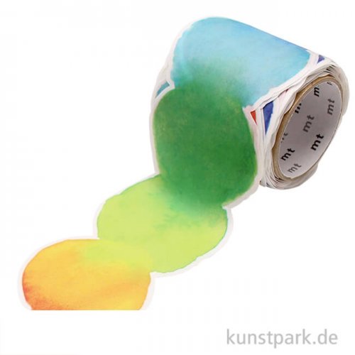 MT Masking Tape Blurred Watercolor Paint, 45 mm, 3 m Rolle