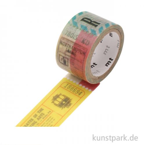 MT Masking Tape Fab Ticket - 20 mm, 3 m Rolle